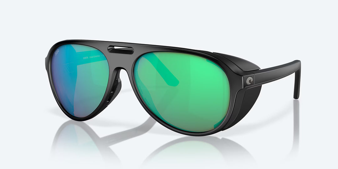 Costa Grand Catalina- Matte Black/Green Mirror 580G