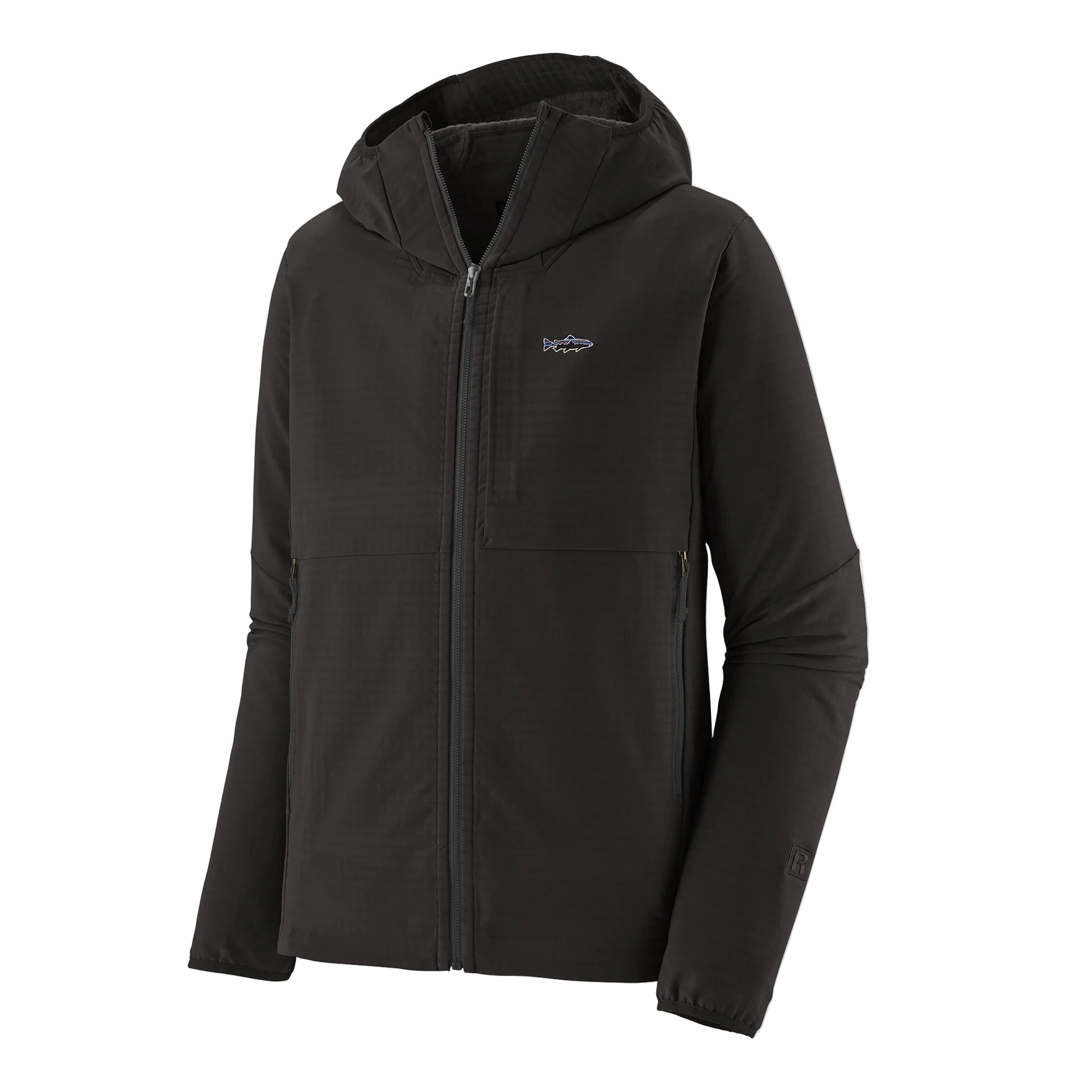 Patagonia R1 Techface Fitz Roy Trout Hoody - Black – Trout Creek