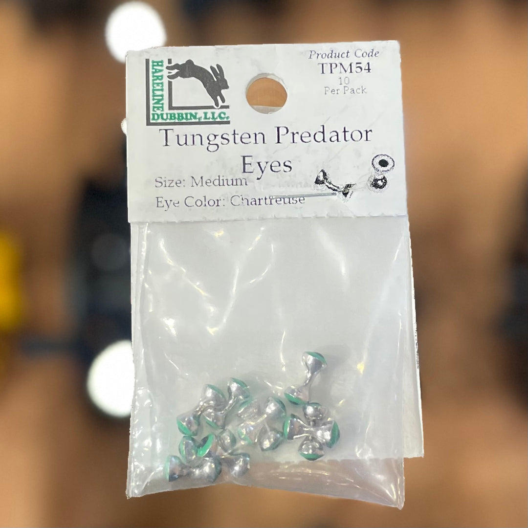 Hareline Tungsten Predator Eyes