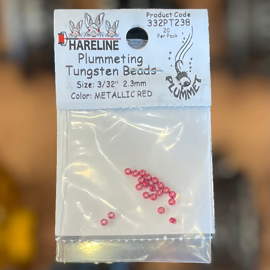 Hareline Plummeting Tungsten Bead 3/32" 2.3mm