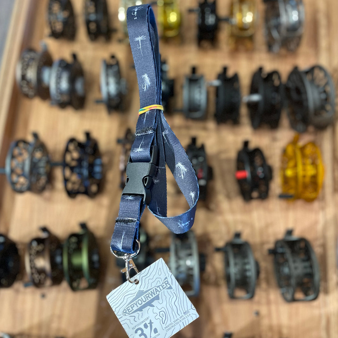 Rep Your Water Dry Or Die Lanyard