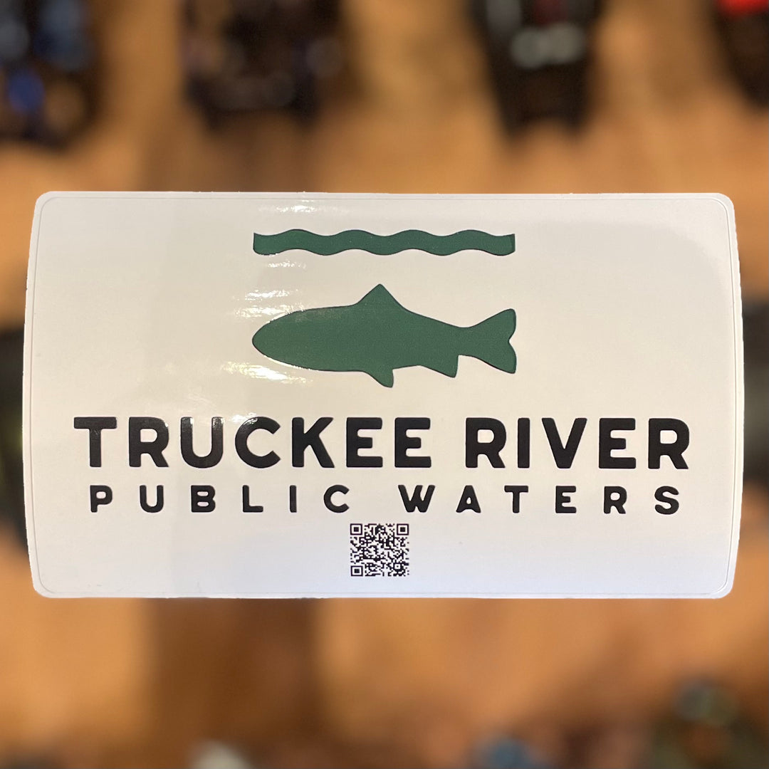 Truckee River River Public Waters Logo Sticker