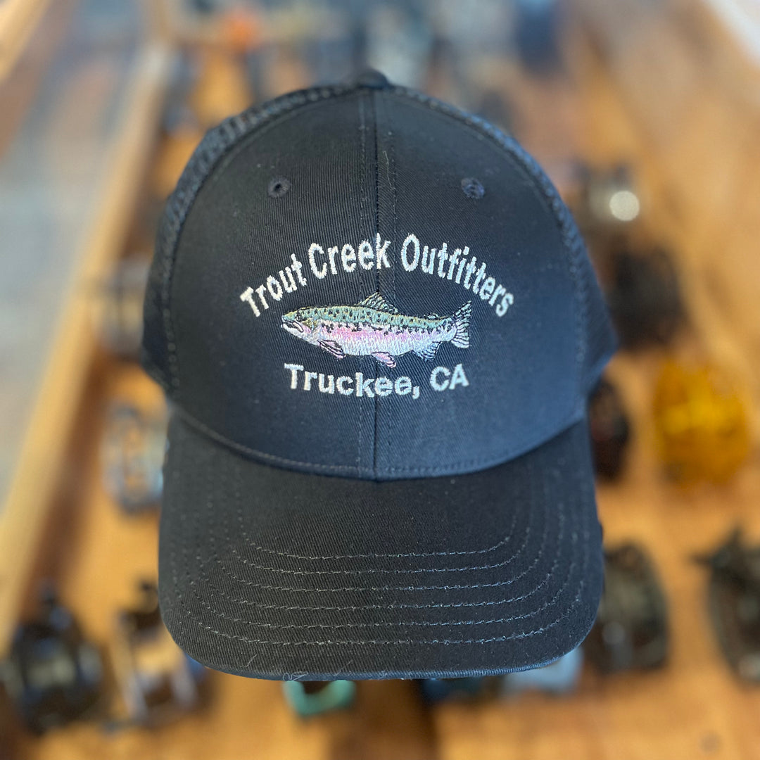 Orvis TCO Logo Trucker Hat - Black