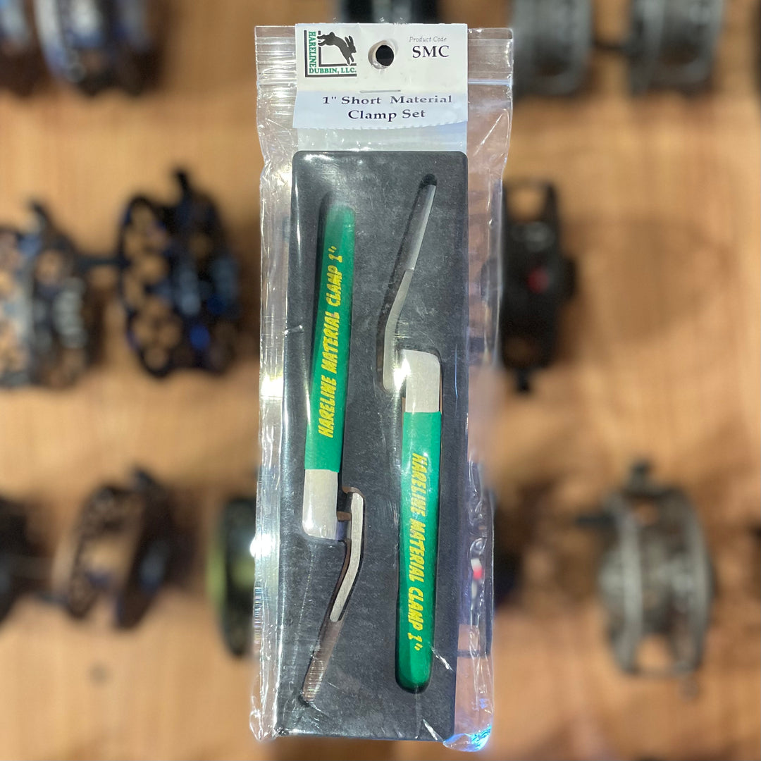 Hareline 1" Short Material Clamp Set