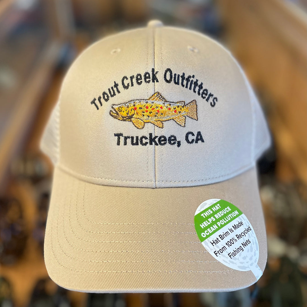 Orvis TCO Logo Trucker Hat - Sand