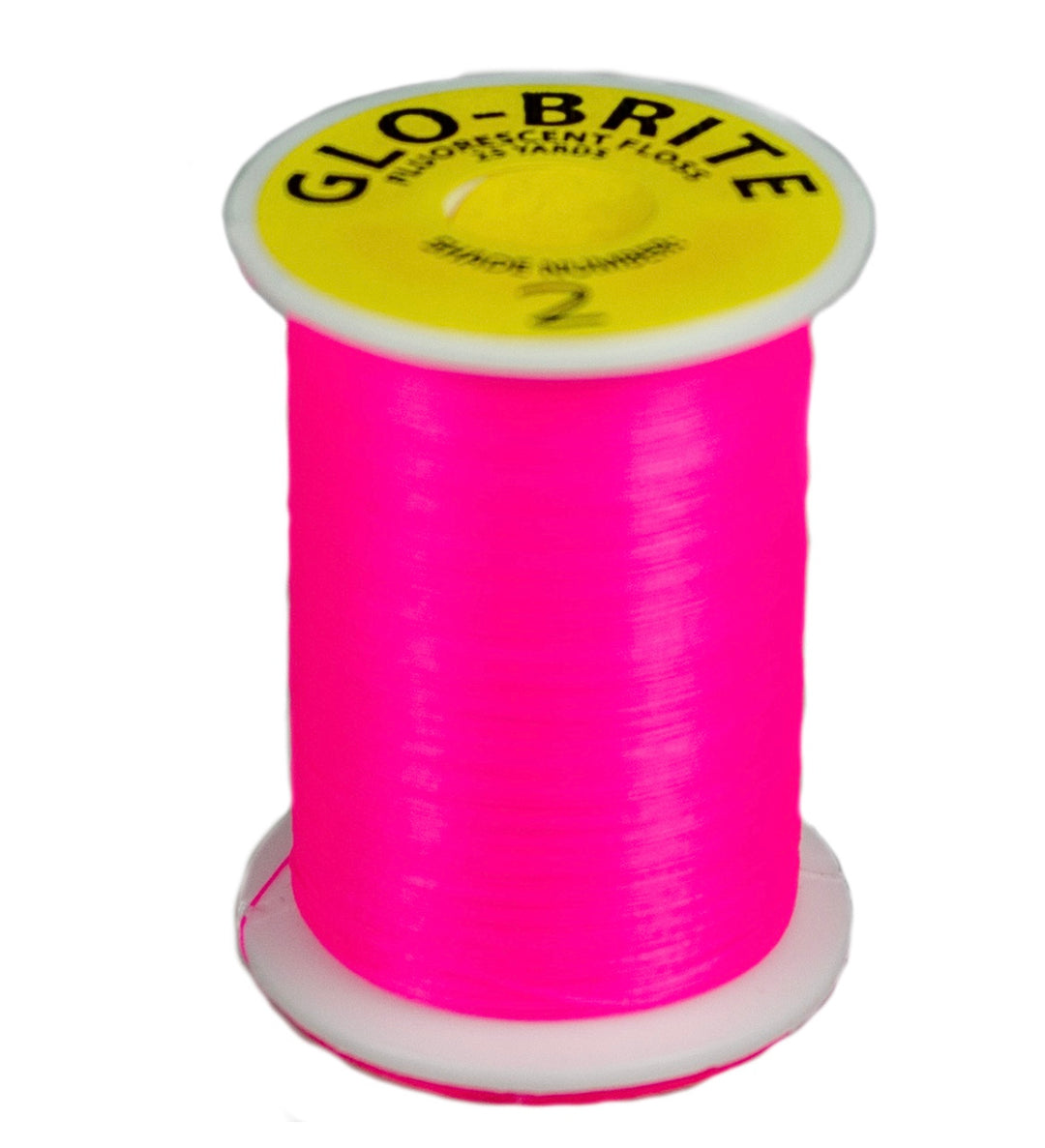 Glo-Brite Floss Fl. Hot Pink (#2)- 25 Yds