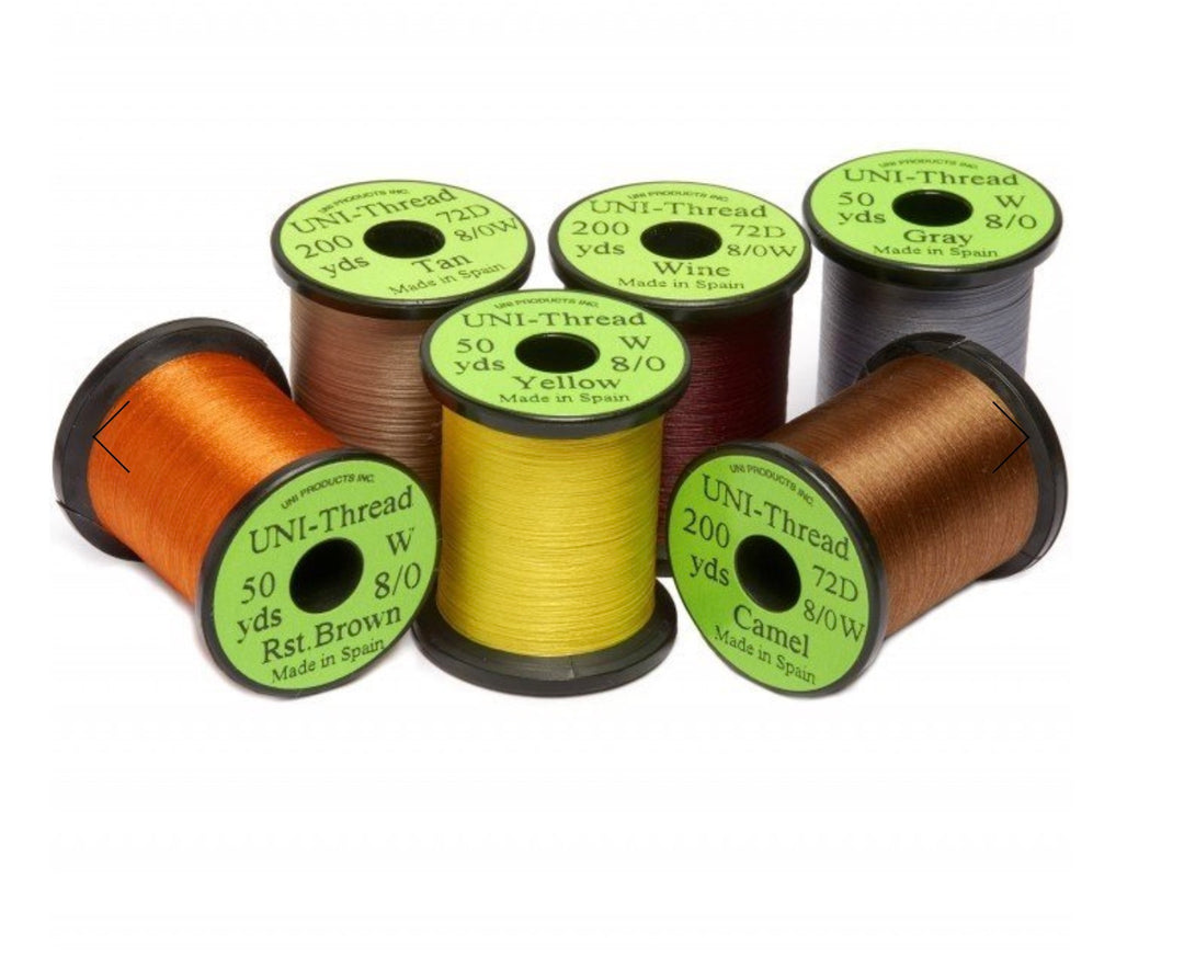 Uni 8\0 Waxed Midge Thread