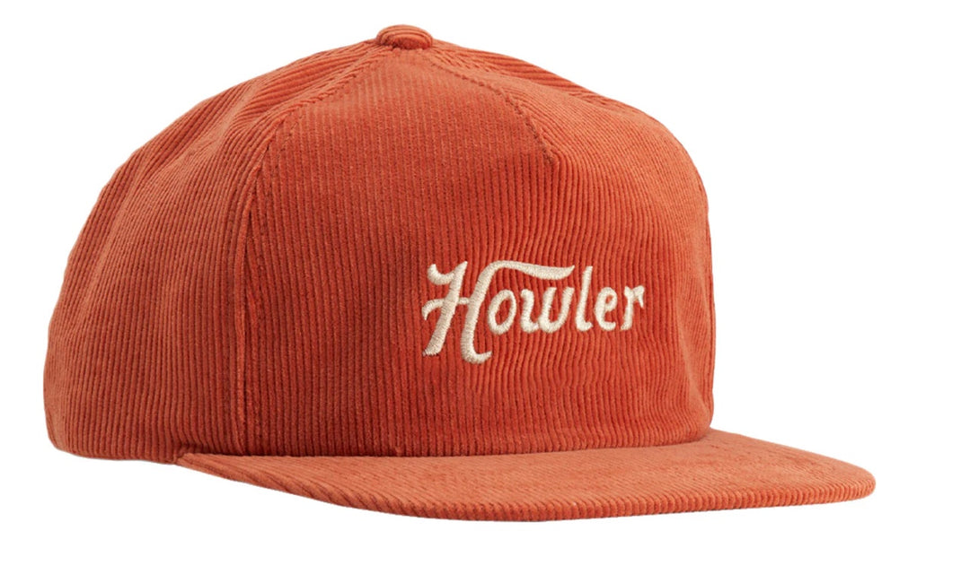 Howler Bros. Howler Script Hat- Orange Corduroy