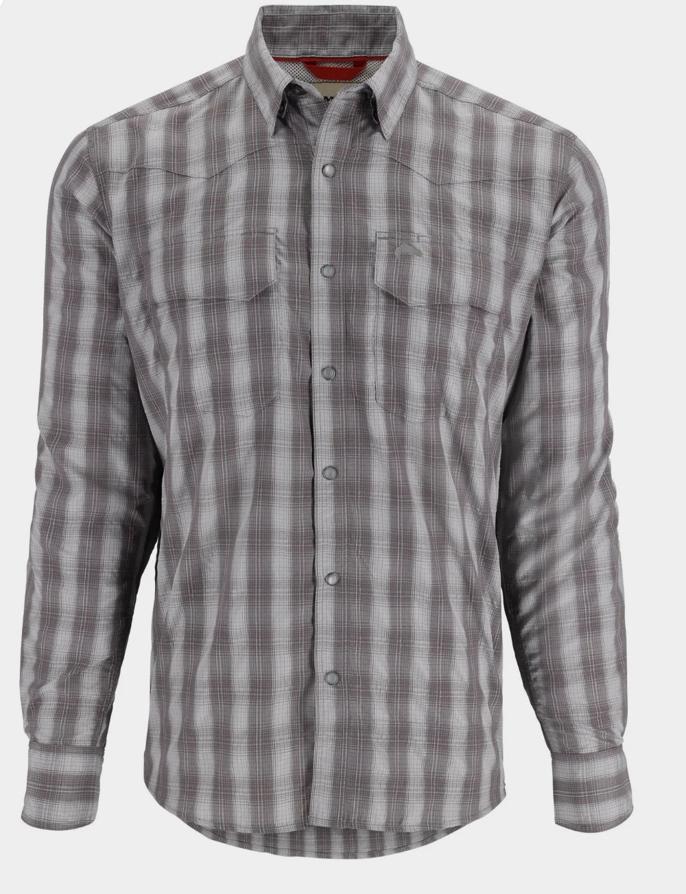 Simms M's Big Sky Longsleeve - Grayling Plaid