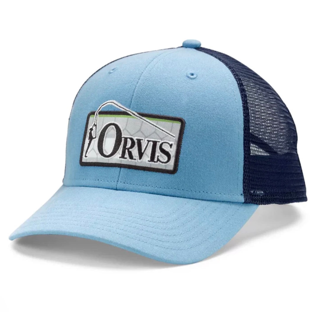Orvis Bent Rod Badge- Tarpon Blue