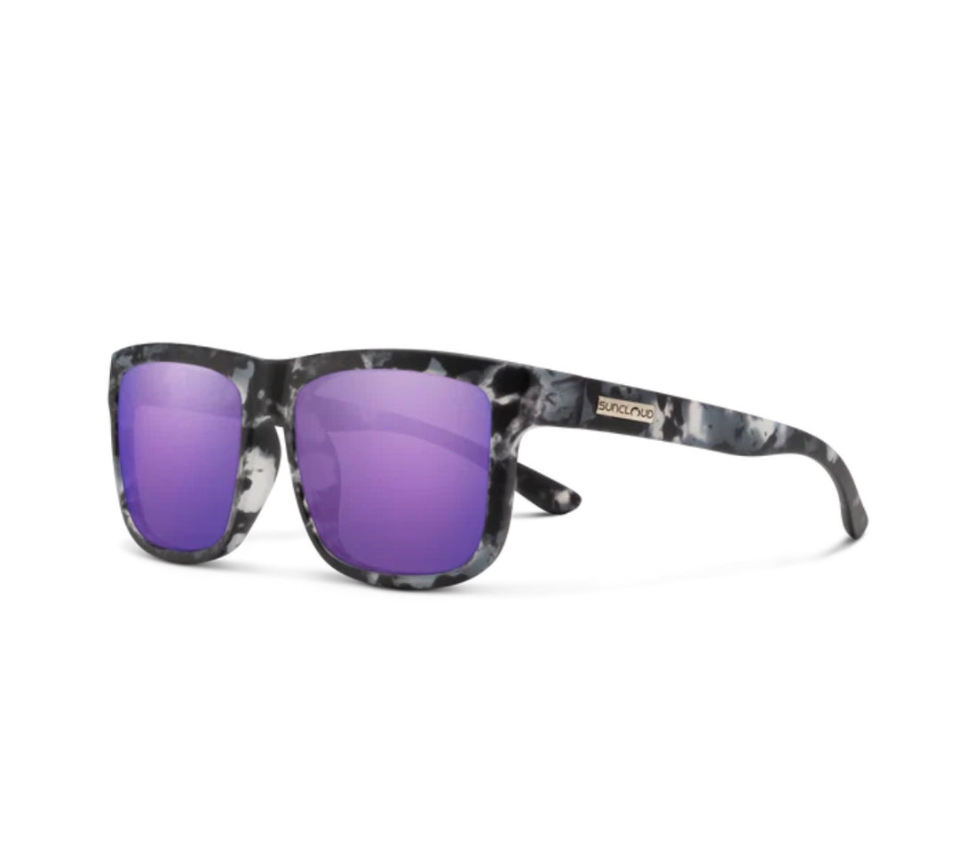 Suncloud Quiver - Matte Ice Tortoise / Polar Purple Mirror
