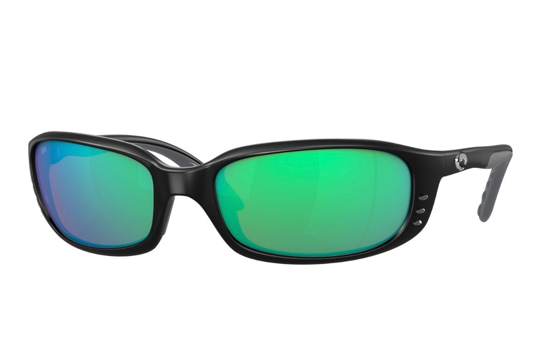 Costa Brine - Matte Black/Green Mirror 580G