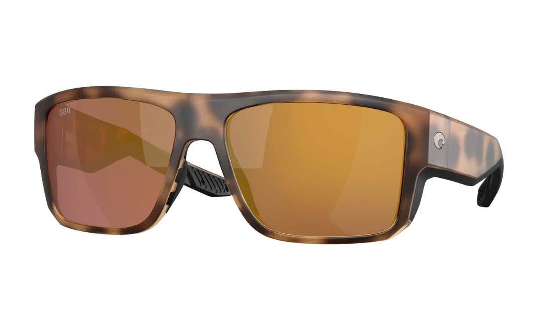 Costa Taxman - Matte Tortoise Gold Mirror