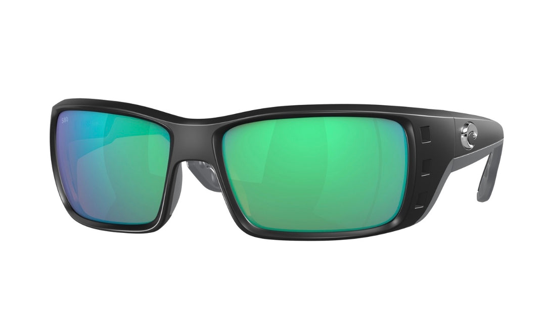 Costa Permit - Matte Black/Green Mirror 580G