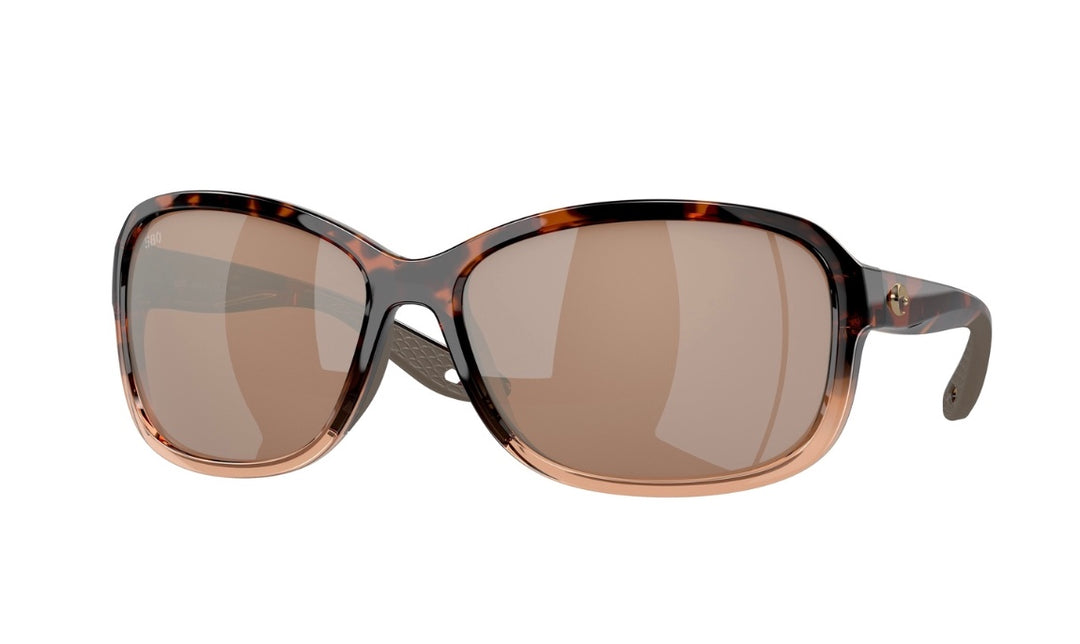 Costa Inlet - Tortoise/Copper Silver Mirror