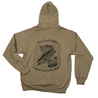 Toughest Trout Hoodie - Coyote Brown