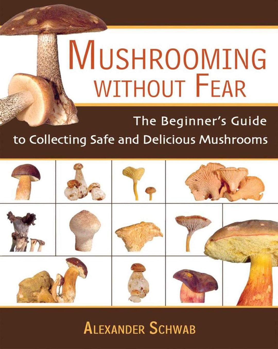 Mushrooming without Fear: The Beginner's Guide to Collecting Safe and Delicious Mushrooms by Alexander Schwab