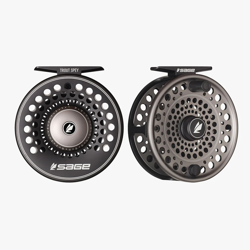 buy sage fly reel Sage Trout Fly Reel 4/5/6 / Stealth / Silver