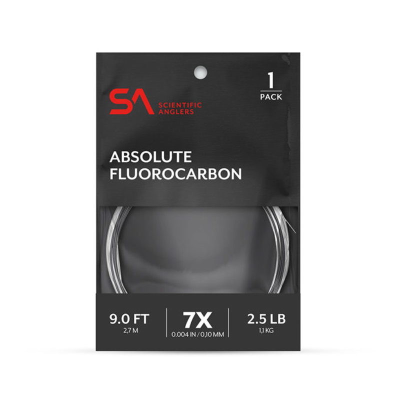 SA Absolute Fluorocarbon - 9' Single Pack