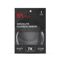 SA Absolute Fluorocarbon - 9' Single Pack