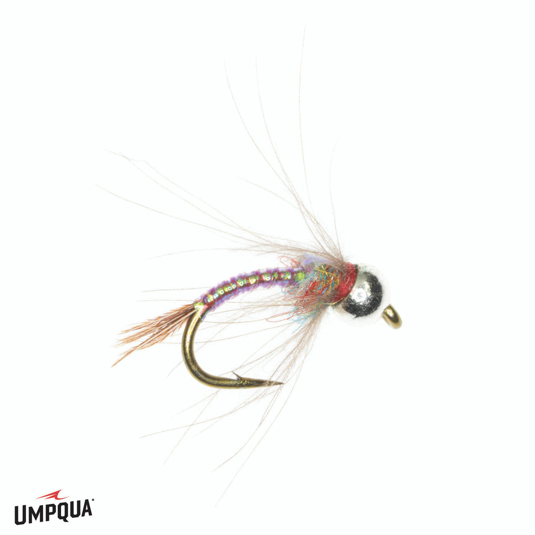 Umpqua Tungsten CDC Rainbow Warrior