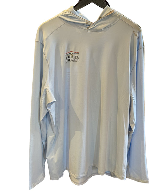 Simms Solarflex Sun Hoody - Sky W/ TCO Logo