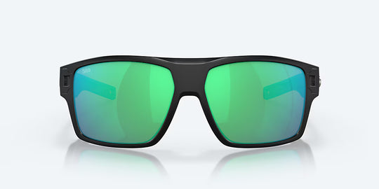 Costa Diego- Matte Black/ Green Mirror 580G