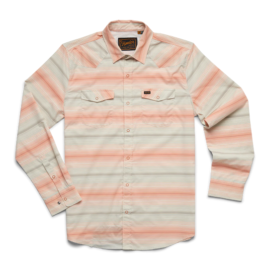 Howler Bros H Bar B Tech Longsleeve - Martin Stripe Sunset