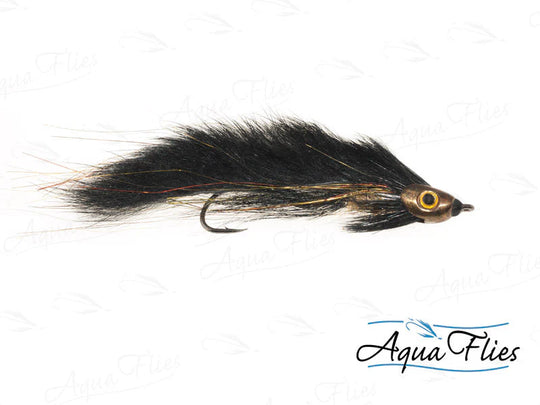 Aqua Flies Fish Skull Zonker W/ Trailer Hook