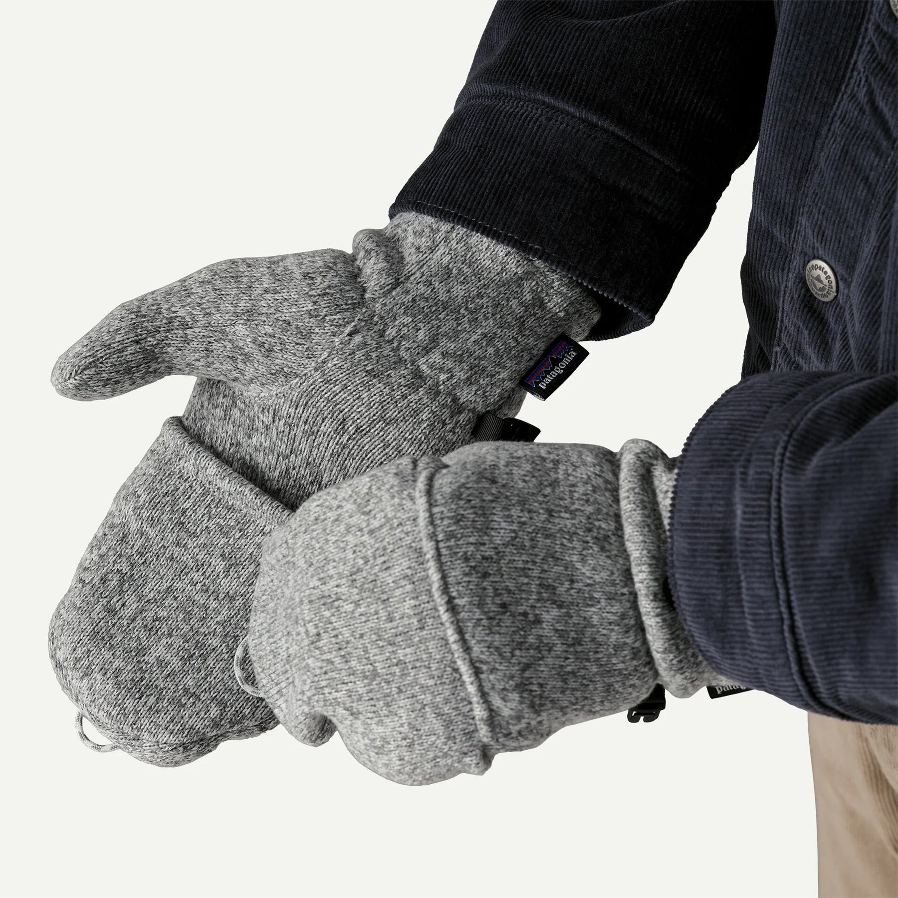 Patagonia Better Sweater Gloves - Birch White – Trout Creek Outfitters