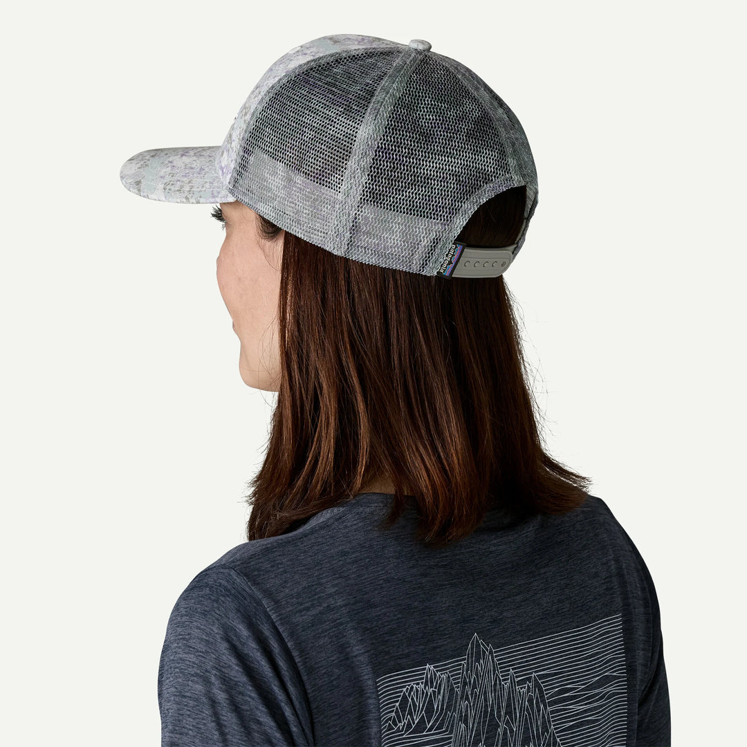 Patagonia Trout Trucker Hat- Rock Wash: Thermal Blue