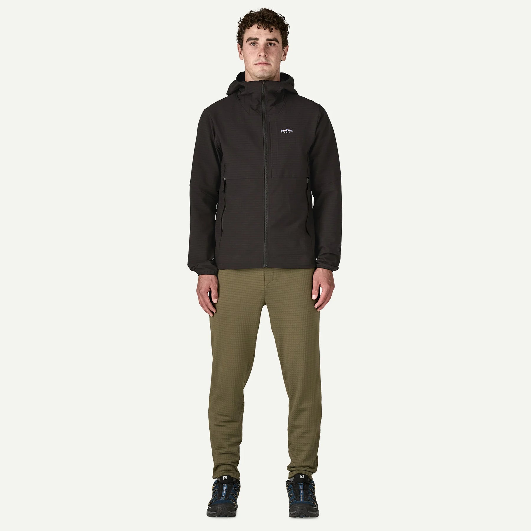 Patagonia R1 Techface Fitz Roy Trout Hoody - Black – Trout Creek