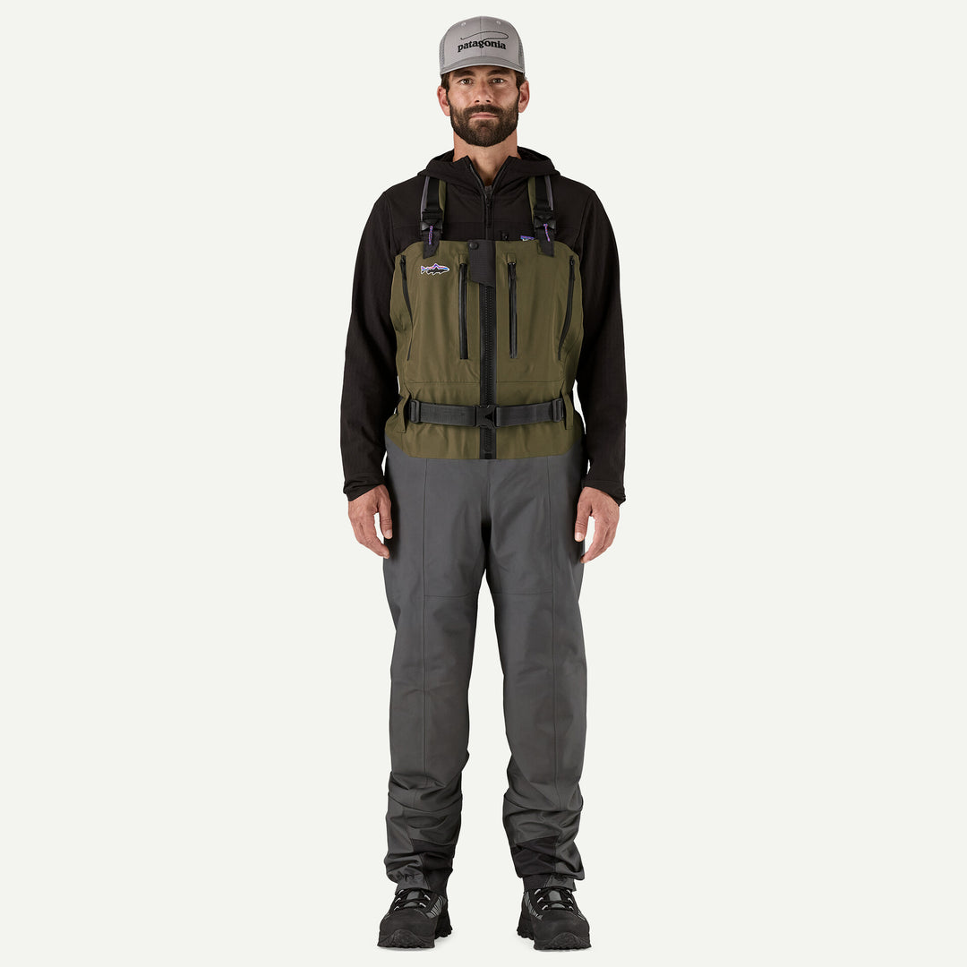 Patagonia Men's Swiftcurrent Expedition Zipfront Waders - Basin Green
