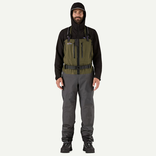 Patagonia Men's Swiftcurrent Expedition Zipfront Waders - Basin Green