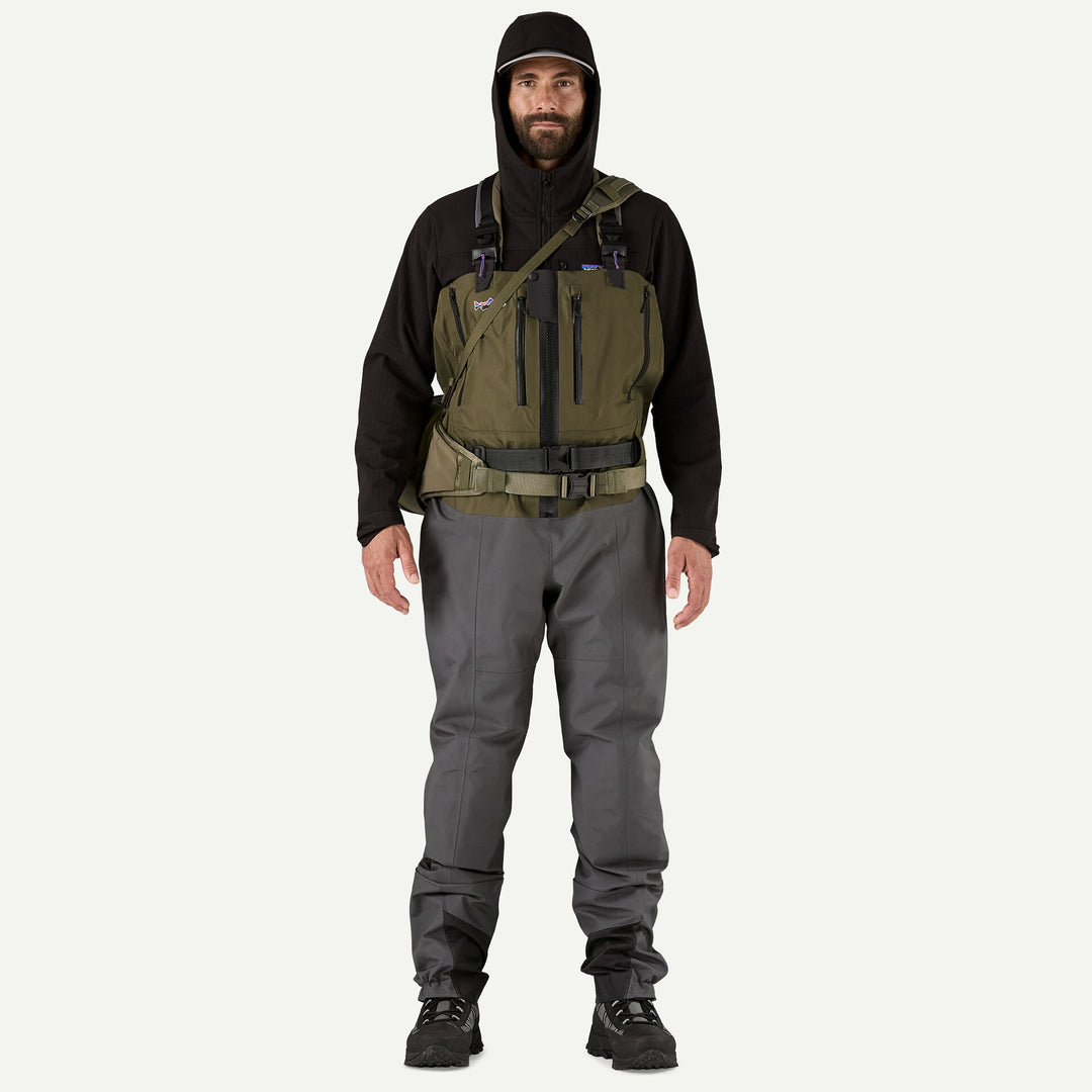 Patagonia Men's Swiftcurrent Expedition Zipfront Waders - Basin Green