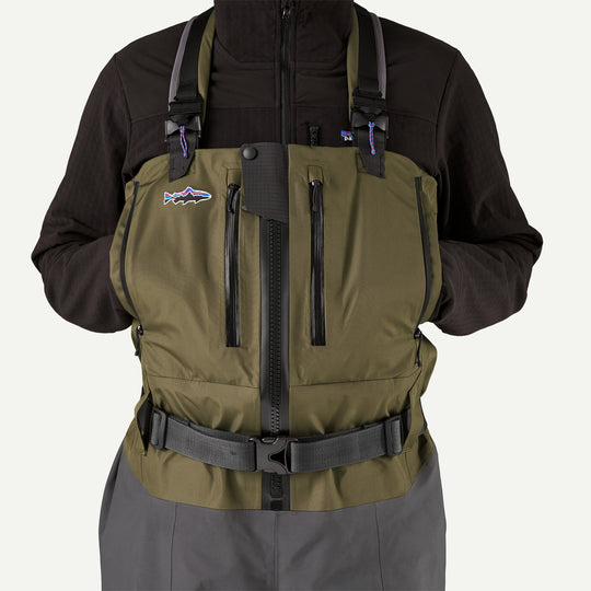 Patagonia Men's Swiftcurrent Expedition Zipfront Waders - Basin Green