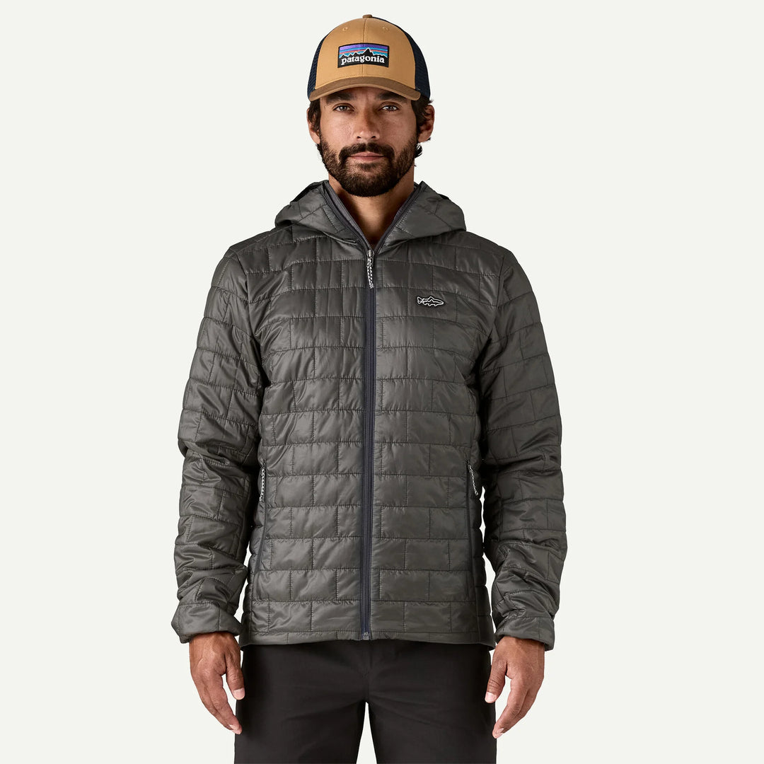 Patagonia Nano Puff Hoody - Fitz Roy Trout - Forge Grey – Trout