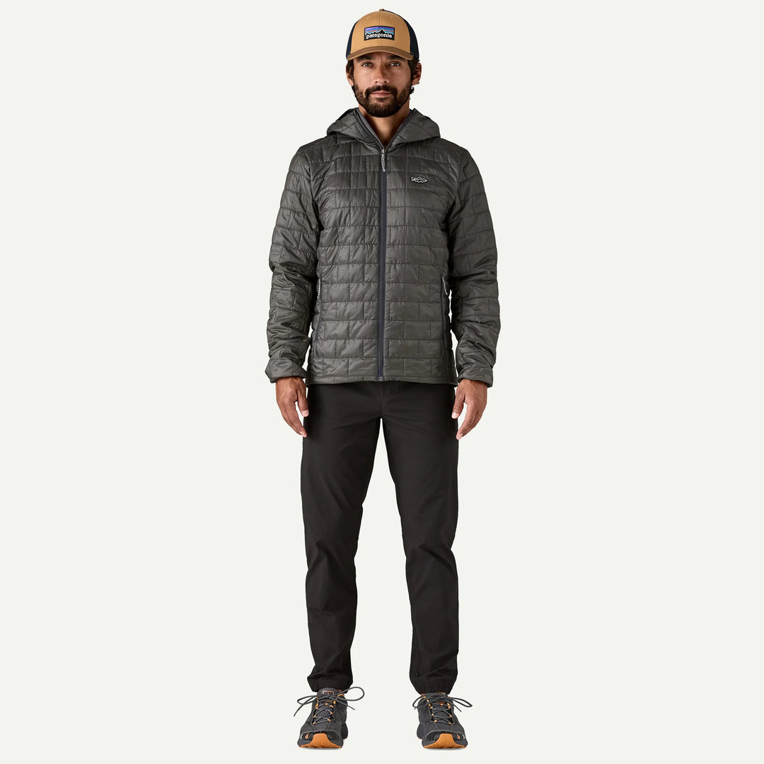 Patagonia Nano Puff Hoody - Fitz Roy Trout - Forge Grey