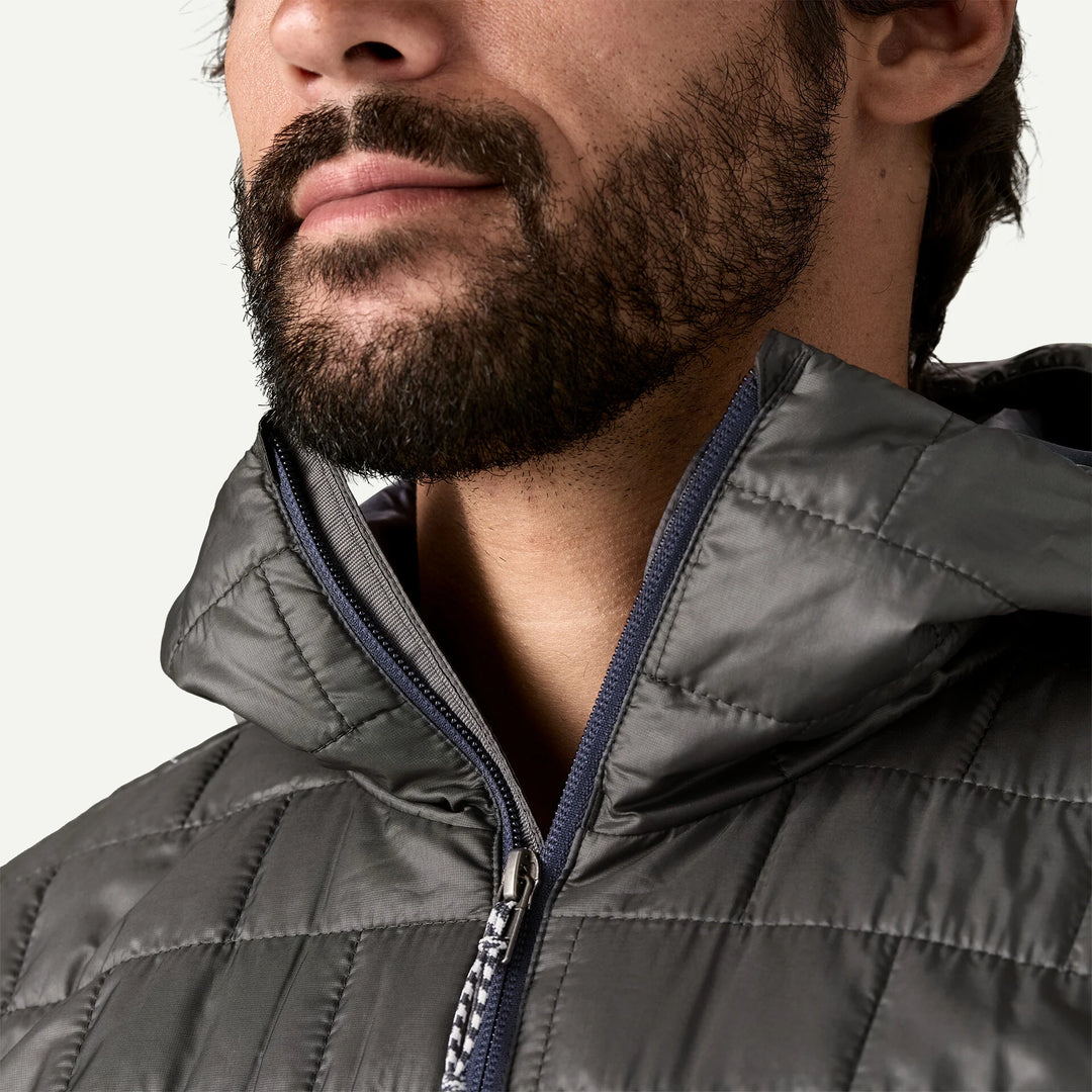 Patagonia Nano Puff Hoody - Fitz Roy Trout - Forge Grey