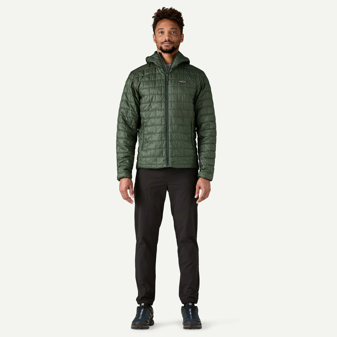 Patagonia Nano Puff Hoody - Fitz Roy Trout - Old Growth Green