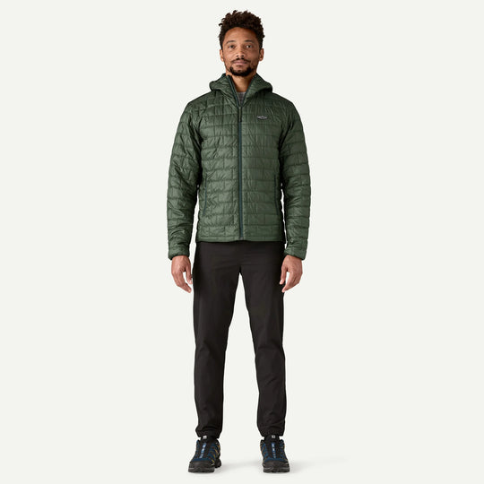 Patagonia Nano Puff Hoody - Fitz Roy Trout - Old Growth Green