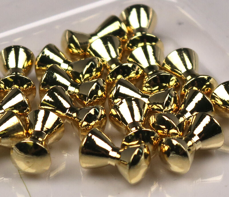 Hareline Brass Eyes- 20 Pack