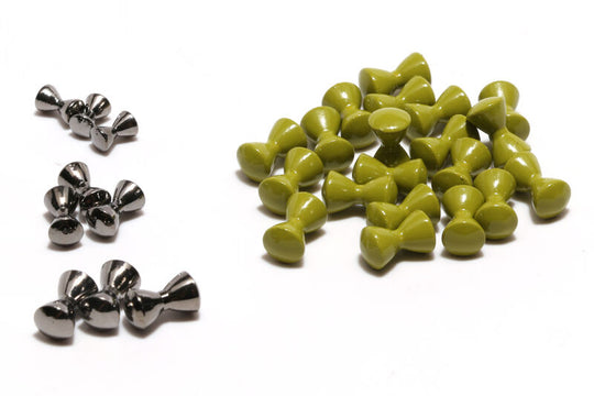 Hareline Brass Eyes- 20 Pack