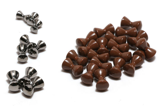 Hareline Brass Eyes- 20 Pack