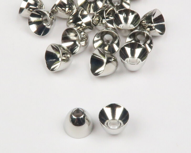 Hareline Brass Cone Heads- 24 Pack