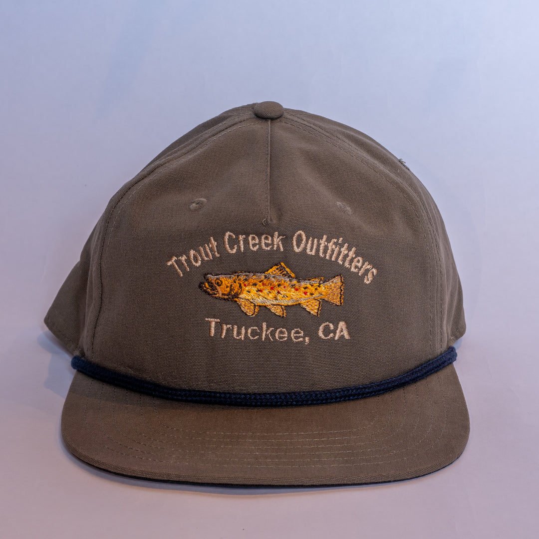 TCO Embroidered Orvis Rope Hat