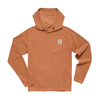 Howler Bros. Palo Duro Fleece Hoodie - Mountian Grid: Clay