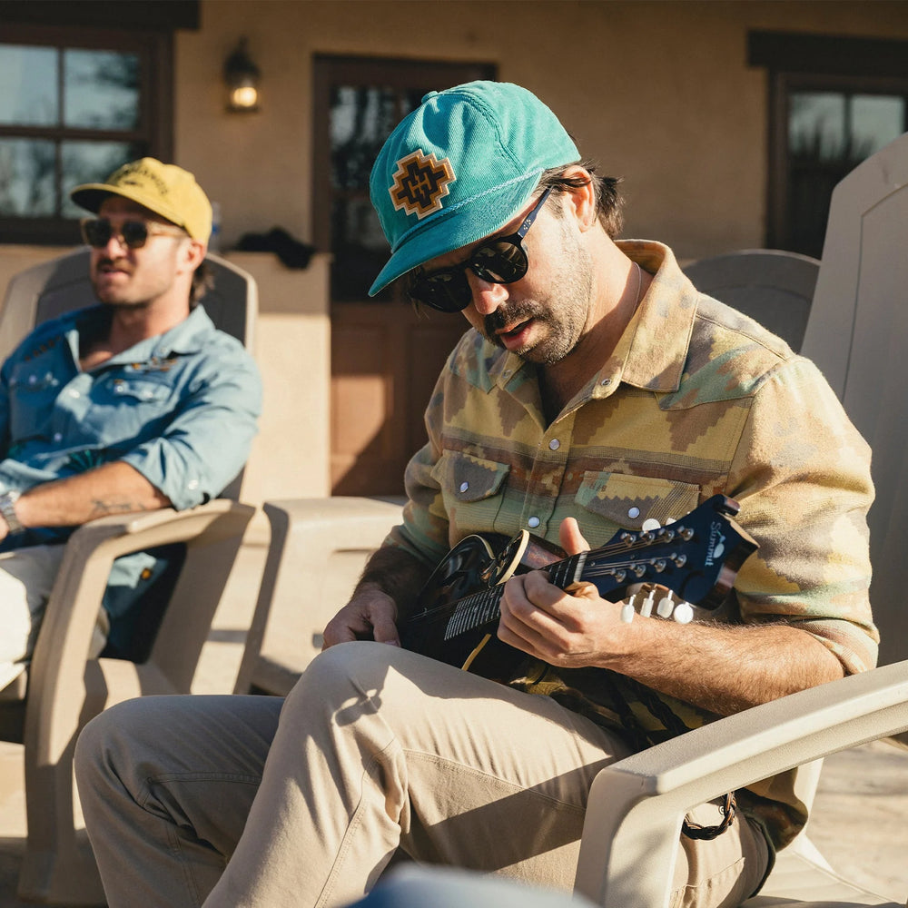 Howler Bros. H Bolt Motif Hat- Teal Corduroy