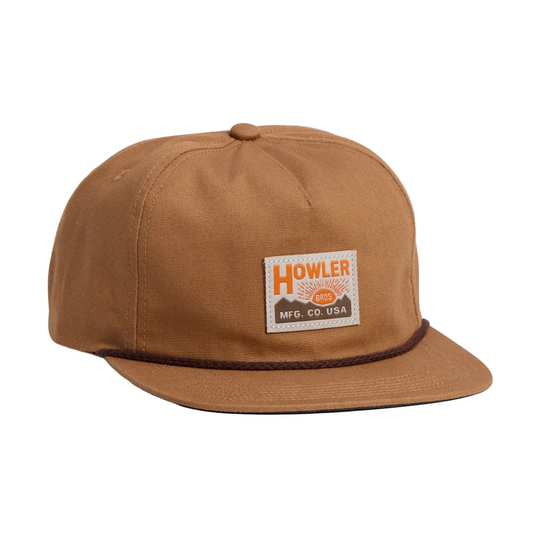 Howler Bros. HB Mfg. Co. Hat - Brown Oxford