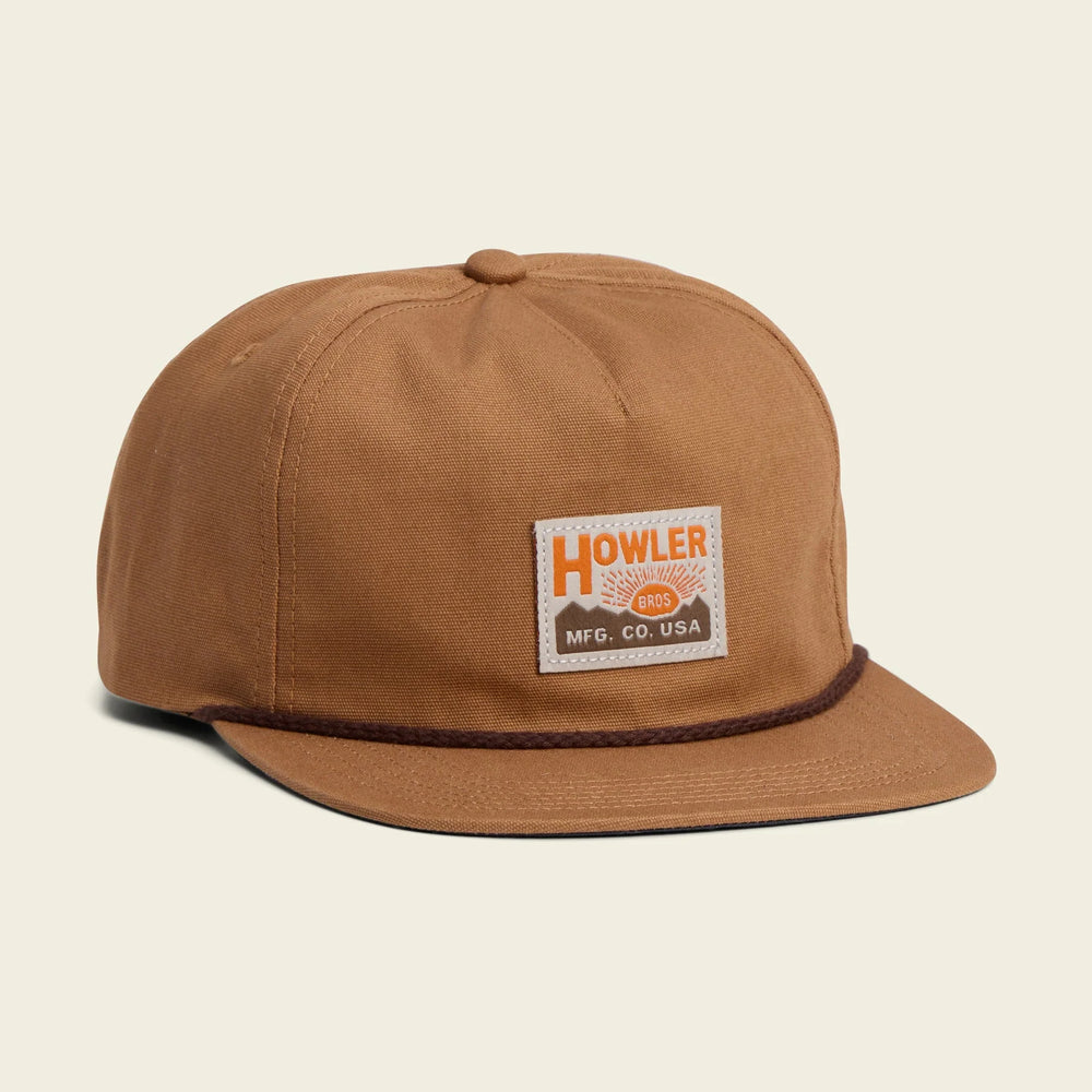 Howler Bros. HB Mfg. Co. Hat - Brown Oxford